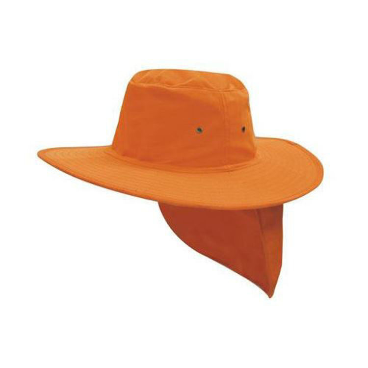 Picture of Canvas Sun Hat with Flap