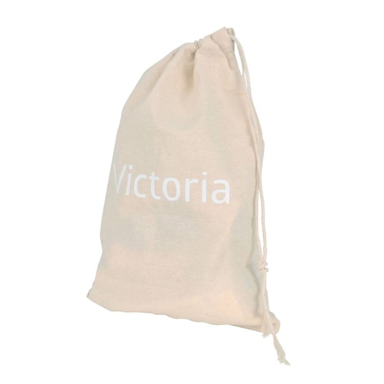 Picture of Champagne Ribbon Handle Paper Bag - Full Colour