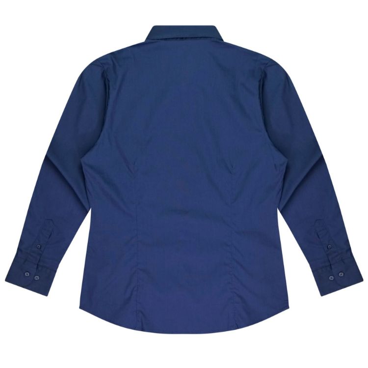 Picture of Unisex Adults RPET Micro Mesh Sublimated Raglan Long Sleeves POLO