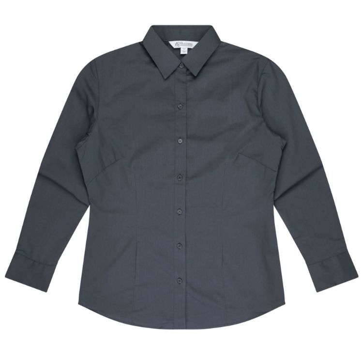 Picture of 100% Poly Micro Mesh Sublimated Basic Long Sleeves POLO