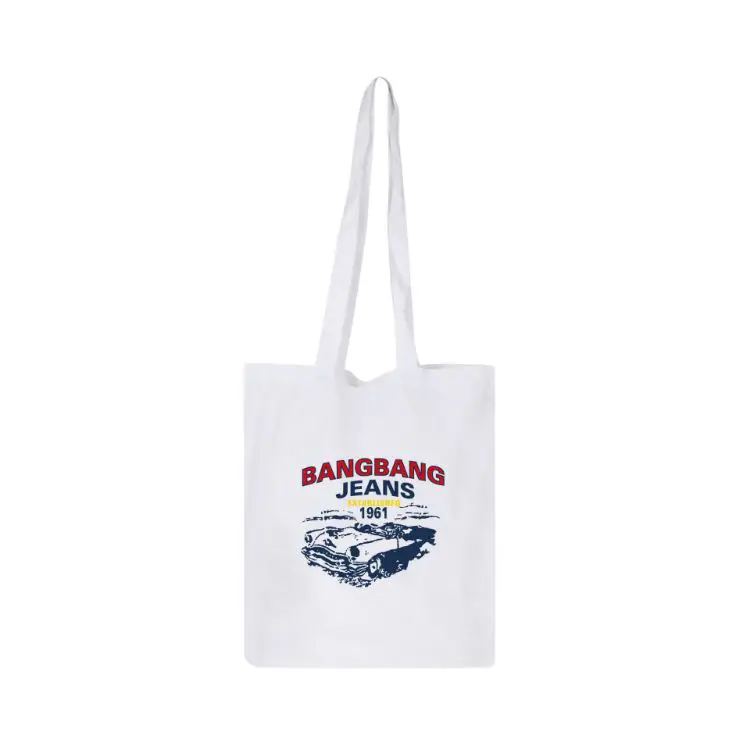 Picture of 140gsm Coloured Long Handle Cotton Bag