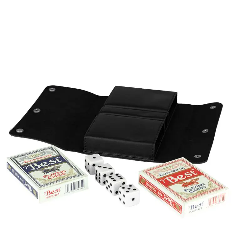 Picture of Travel Card Set w/ Leather Cover