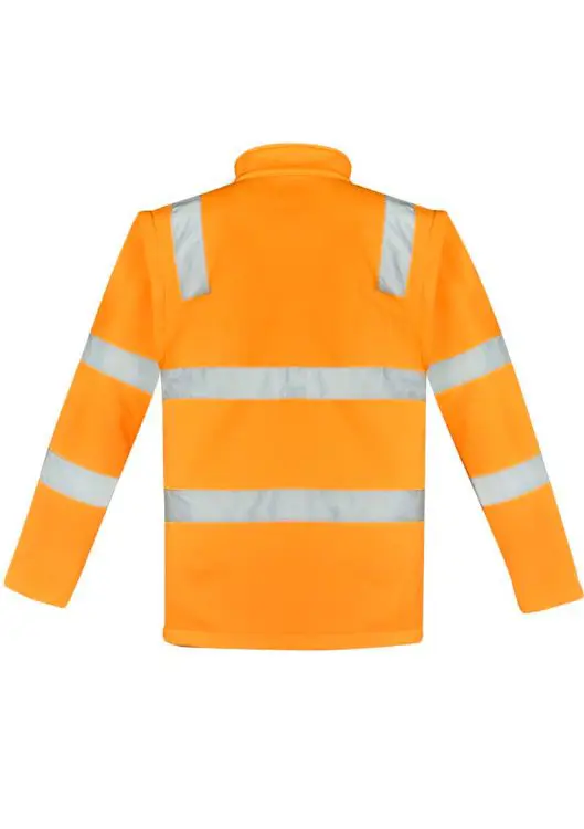 Picture of Unisex Hi Vis VIC Rail 2 In 1 Softshell Jacket