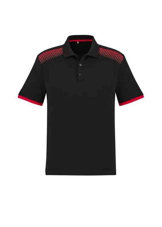 Picture of Mens Galaxy Short Sleeve Polo