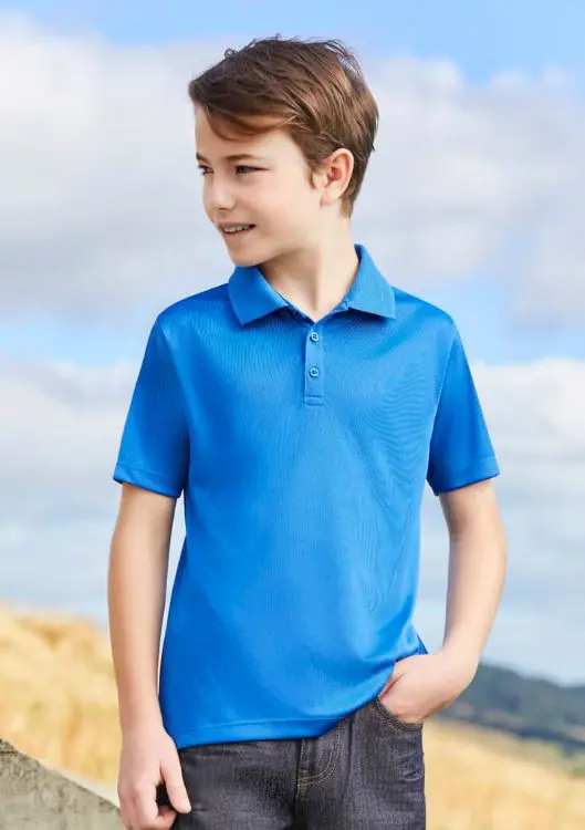 Picture of Kids Action Short Sleeve Polo