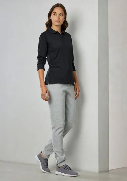 Picture of Womens Action Long Sleeve Polo